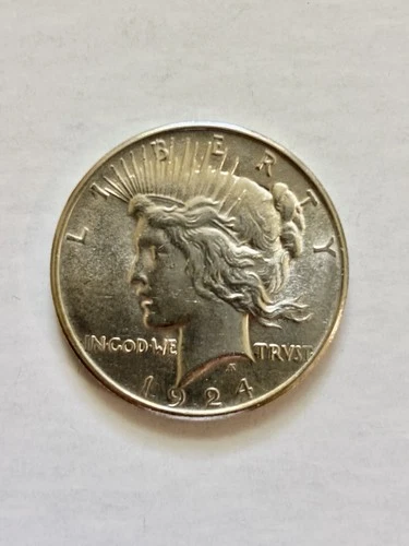 1924 Silver Peace Dollar