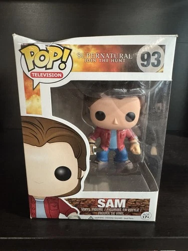 Funko Pop! Supernatural Sam Winchester #93 Collectible Vinyl Figure Damaged Box