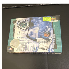 Upper Deck 2001 MLB Ichiro Tribute to 51 Trading Card Set 25 CardsFACTORY SEALED