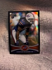 2012 Topps Chrome Black Refractor /299 Stephon Gilmore #26 Rookie RC
