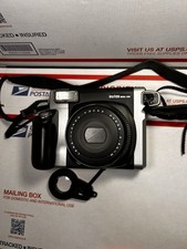 Fujifilm Instax Wide 300 Instant Film Camera Tested And Working With Extra Lens