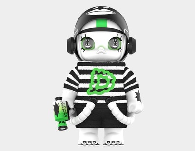HOT POP MART Mega Space Molly 400% Lala Company Durian Man