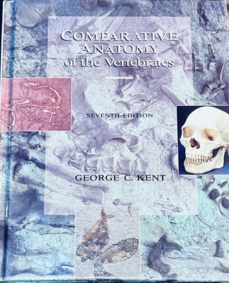 #ad #ad Comparative Anatomy Of The Vertebraies Hardcover Book 7th Edition George C. Kent $14.95