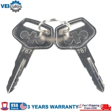 2 Key Ignition for Truck 787 Excavator Parts Komatsu with 1 Year Warranty US NEW