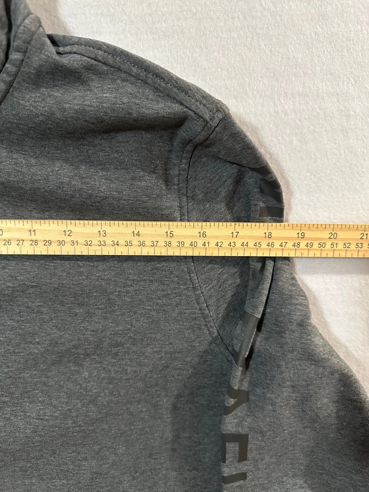 Felpa girocollo Michael Kors uomo grande logo manica pullover 1 4 zip taglia L