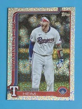 2025 Topps Series 1 Celebration Jonah Heim Confetti #51 Rangers