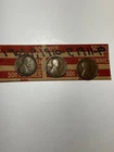 1909-P,  1910-P  & 1911-P  EARLY LINCOLN WHEAT PENNIES, NICE CIRCULATED  G/VG
