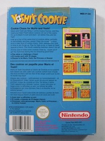 YOSHI S COOKIE NINTENDO NES PAL-B FAH (COMPLETE - GOOD CONDITION)