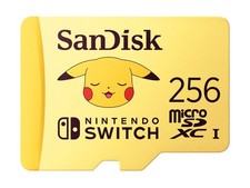 Sandisk SDSQXAO256GGN6ZK 256GB microSDXC Card Nintendo Switch