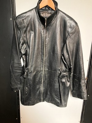 Wilson leather Pelle Studio Zip front Jacket