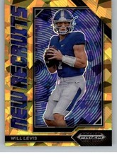 2023 Panini Prizm Draft Picks Gold Ice Prizms INSERT Football Pick From List