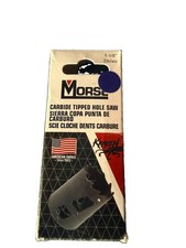 M.K. Morse Kraken 131247 Carbide Tipped Hole Saw 1-1/2β 38mm MHSTK24 Made In USA