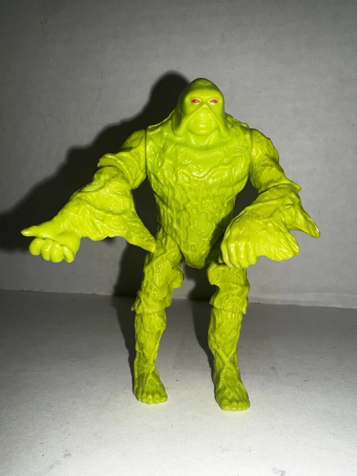 Lote de 3 figuras de acción Kenner 1990 Swamp Thing DC Comics juguete vintage camuflaje Foto 4 de 4