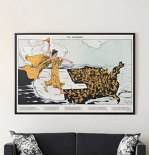 The Awakening by Henry Mayer Canvas/Poster Wall Art - Votes for Women