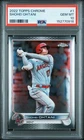 2022 TOPPS CHROME 1 SHOHEI OHTANI PSA 10 GEM MT