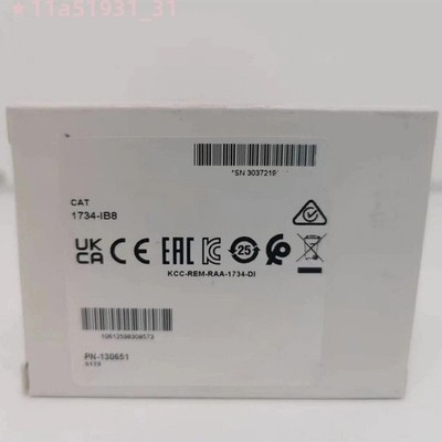   1734-IB8 AB 8Point Digital Input Module 1734IB8 NEW factory Sealed #iv