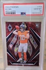 2024 PANINI PHOENIX RED LAZER #159 BO NIX RC ROOKIE 196/199 PSA 10 💎 MT 🔥 🔥