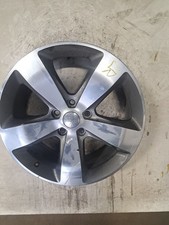 2014-2016 Jeep Grand Cherokee Wheel 20x8 5 Spoke Gray W Cap Oem