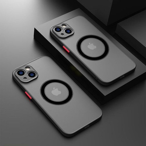 Case Charge For Iphone Luxury Magnetic Magsafe Phone Wireless Matte Cover - Picture 12 of 16
