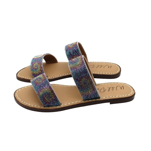 Wild Pair Ginnie Double-Band Slide Flat Sandals (Size 6) - 第 5/8 張圖片