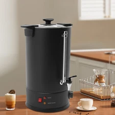14L Tabletop Commercial Hot Beverage Dispenser Coffee Pot Hot Water Dispenser 