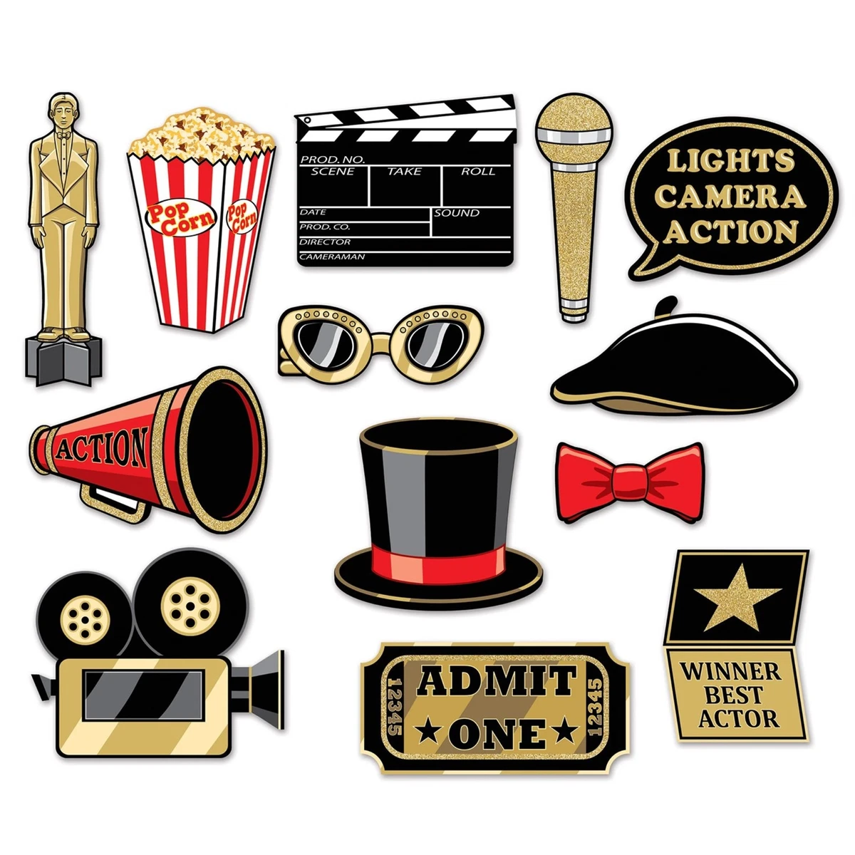 Movie photo 2024 booth props