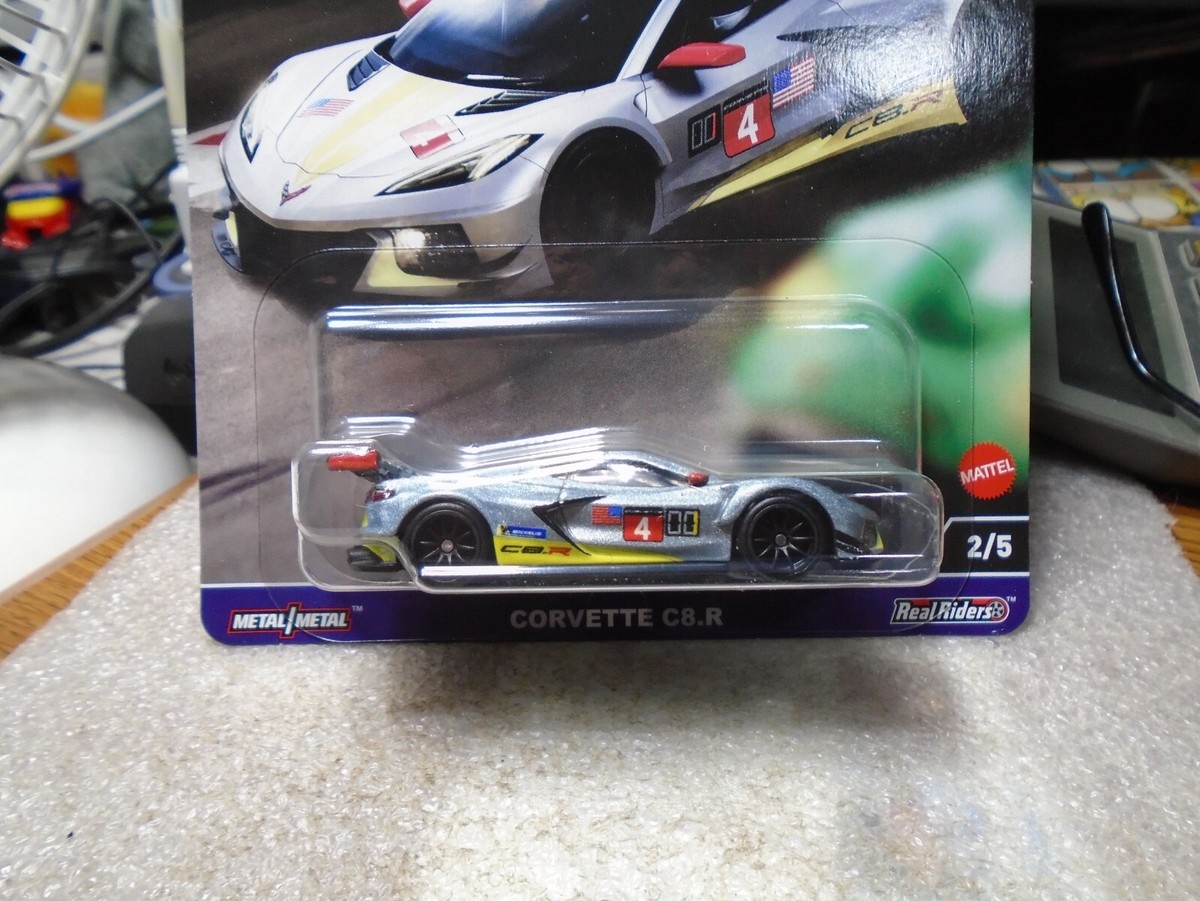 Hot Wheels Race Day Corvette C8.R with Real Riders | eBay