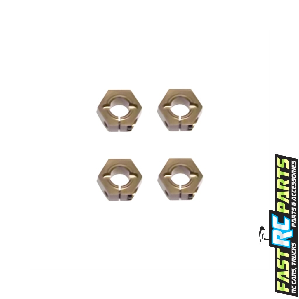 Tekno RC Aluminum Hex Adapter 12mm M6 Driveshaft Slash Sc10
