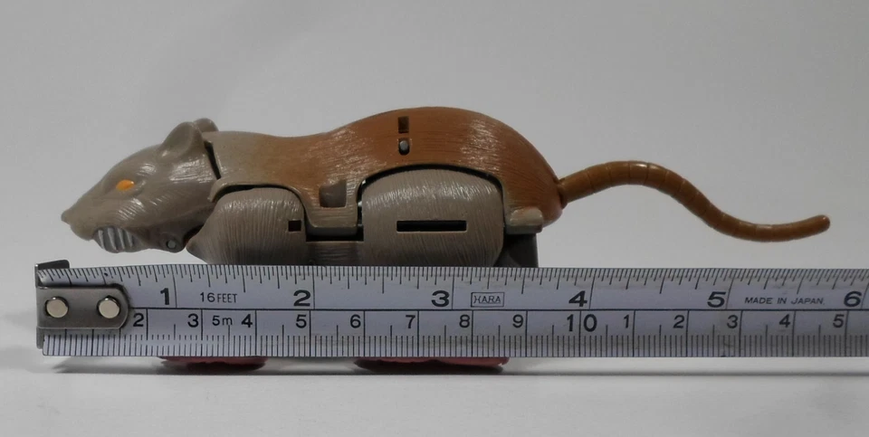 HASBRO VTG 1996 TRANSFORMERS BEAST WARS RATTRAP BASIC CLASS ROBOT 100% COMPLETE - Image 2 of 4