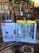 New OXO Tot On-the-Go Drying Rack with Bottle Brush Bonus Health Kit Free Ship 