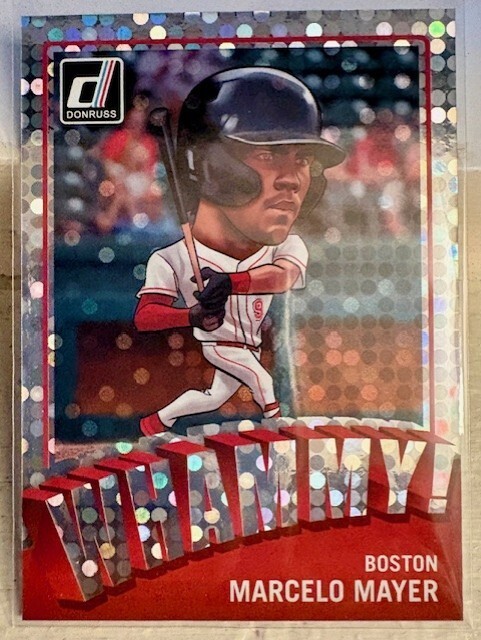 2023 Donruss Baseball - MARCELO MAYER - Case Hit WHAMMY! SSP - Red Sox #W2