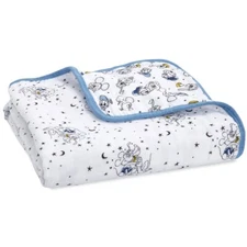 New Aden & Anais Essentials Mickey Star Gazer Cotton Muslin Blanket