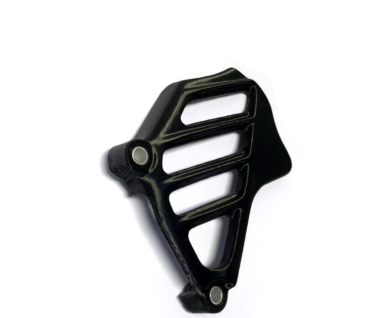 Protège-pignon Avant Honda CR 125 1988-1994, Référence 23810-KS6-701, Couleur Noir, Pièce D'origine Neuve