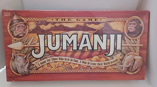 1995 Jumanji Milton Bradley Board Game 100% Complete MB The Original Vintage