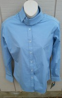Devon Aire Sz 42 Long Sleeve Cotton Stretch Ratcatcher Horse Show Shirt Blue Devon Aire Sz 42 Long Sleeve Cotton Stretch Ratcatcher Horse Show Shirt Blue