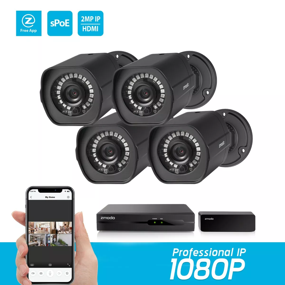 Zmodo 8ch 2025