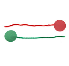 Yacht Dinghy Sail Tell Tales - 3 x Red / 3 x Green