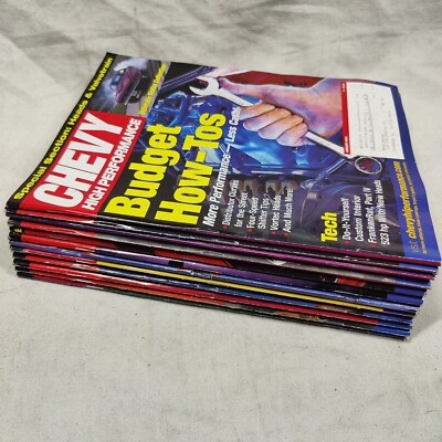 Chevy High Performance Magazine 2003 Complete Year 12 issues Rare Vtg Chevrolet