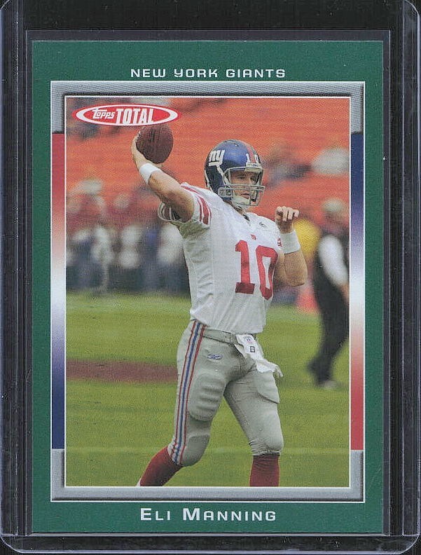 2006 Topps Total Eli Manning 143   New York Giants