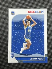 2019-20 Panini NBA Hoops Winter Jordan Poole Rookie RC #223 - Warriors