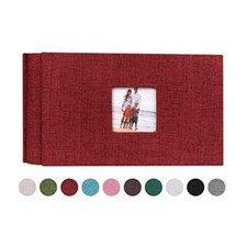 Mublalbum Small Photo Album 4x6 100 Photos Linen Cover Picture photo Book with