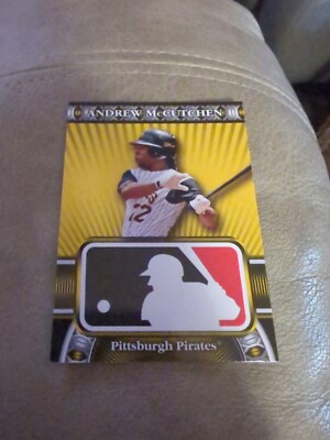 2010 TOPPS LOGOMAN HTA #HTA-19 ANDREW MCCUTCHEN PITTSBURGH PIRATES