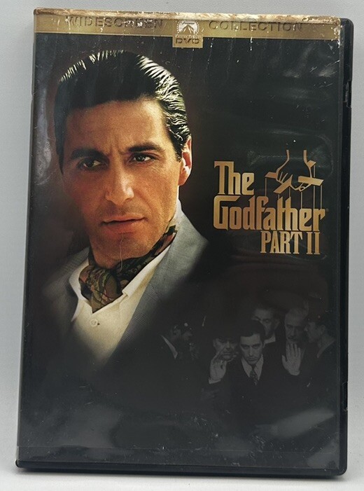 The Godfather Part II DVD Starring Al Pacino Robert Duvall 1974 with Free Shipping