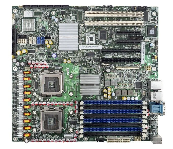 Intel S5000PSL D44771-803 2x LGA771 8x DDR2 Fbdimm SATA S5000PSLROMB - Image 3 of 3