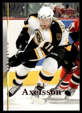 2007 Upper Deck #167 P.J. Axelsson - Boston Bruins