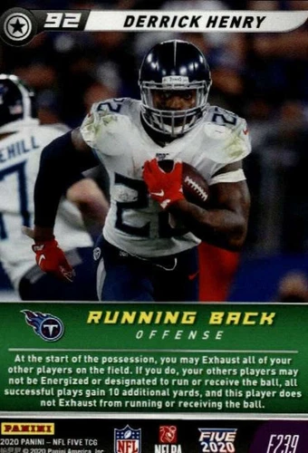 2020 Panini NFL Five TCG Derrick Henry #E239