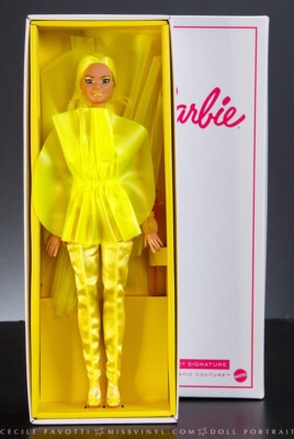 Barbie Signature Chromatic Yellow Couture Doll