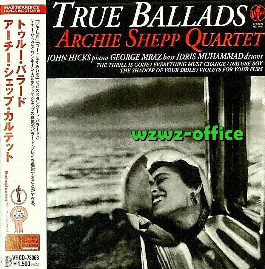 ★Archie Shepp Quartet / True Ballads 2LP OS0zODI0LmpwZWc.jpeg