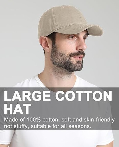 Cotton Baseball Cap Ball Dad Hat Adjustable Plain Solid Washed Men Washed PC - Picture 14 of 25