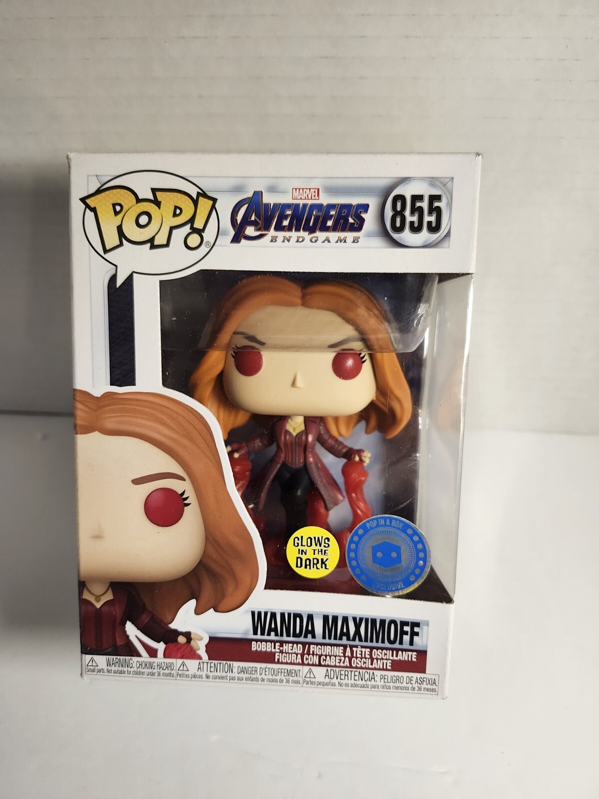 Wanda Maximoff Funko Exclusive Endgame Funko Pop FUNKO POP Wanda